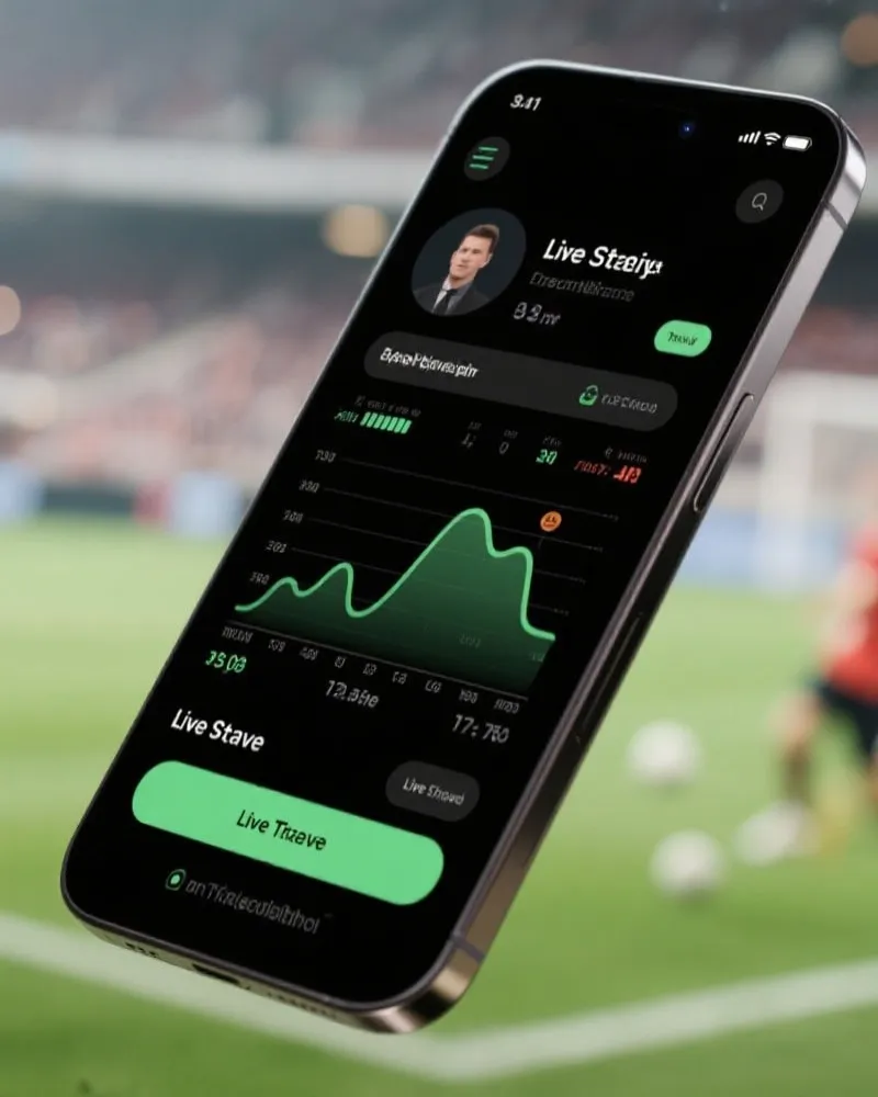 移动端应用界面展示